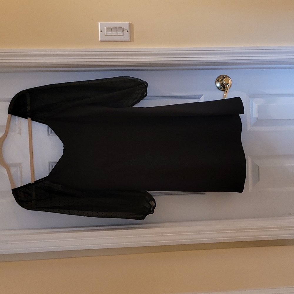Banana Republic Petite small black dress
